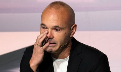 Emotional Iniesta announces retirement through 'tears of emotion and pride'